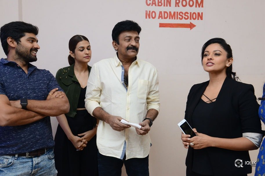 PSV-Garuda-Vega-Movie-Team-At-Bhramaramba-Theater